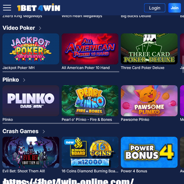 Slot Machine Casinò 1Bet4Win